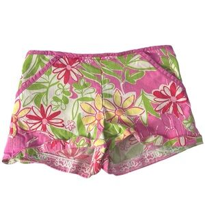 Lilly Pulitzer Kids Short size 5 Pink Floral Multicolor (pend. photos)
